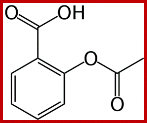 Structure Of  Acetylsalicylic Acid